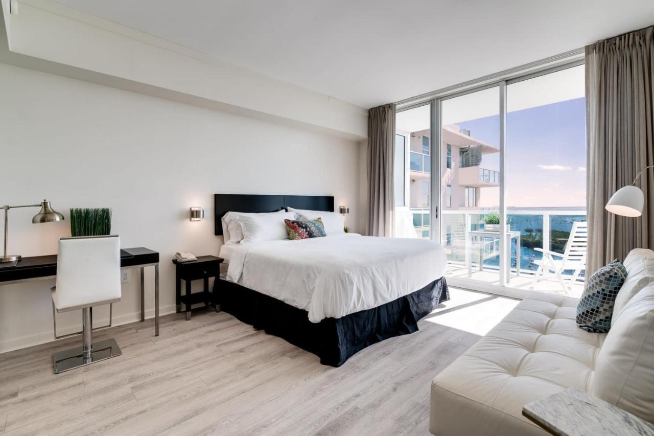 Ocean View Balcony Steps From Restaurants, Peacock Park & Marina Villa Miami Exteriör bild